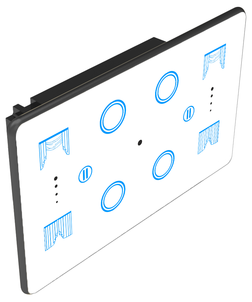 Luxeray 4 Switch+2 Curtain- 4M