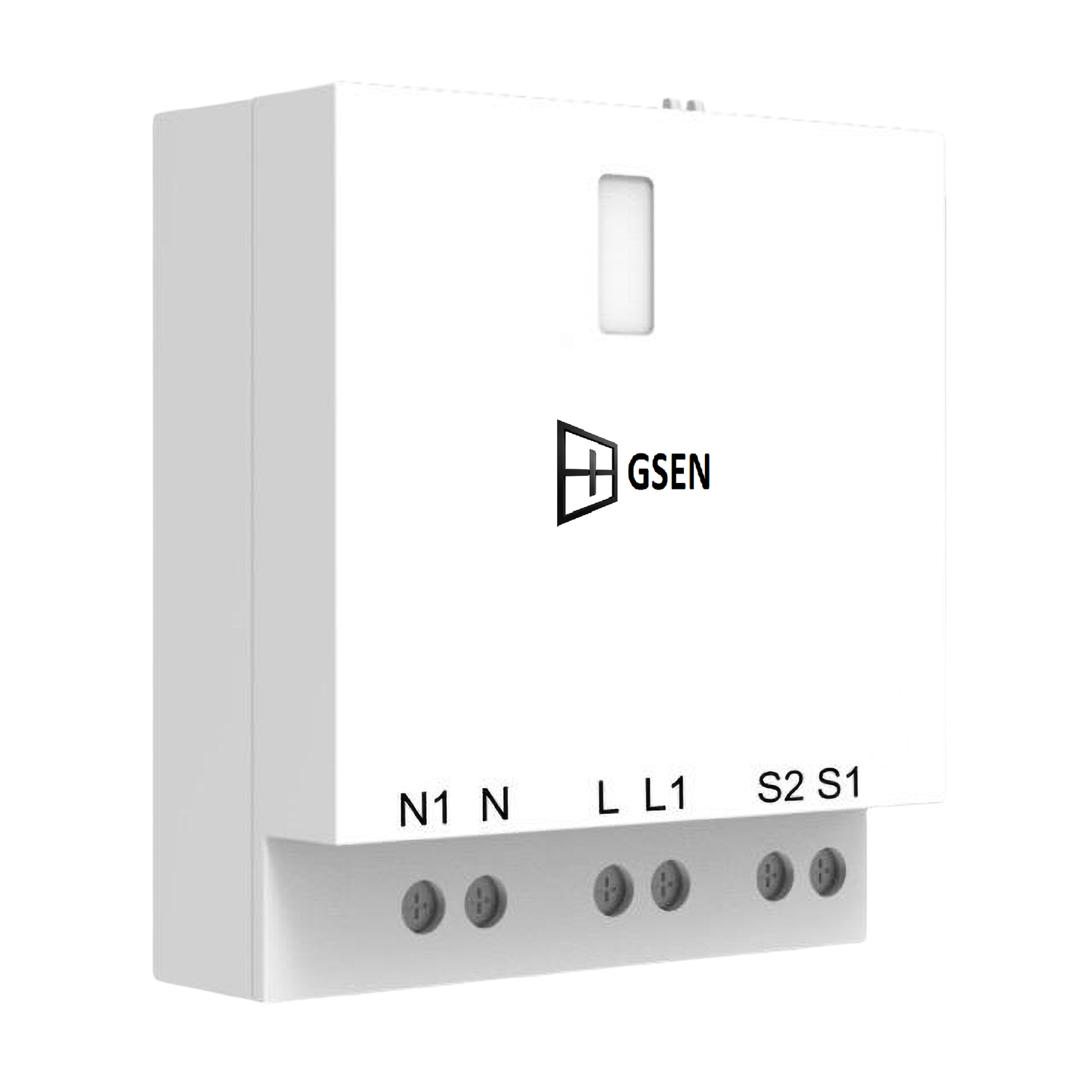 Scene R-73. ZigBee 1 Node Heavy Duty Retrofit switch module 5000W each relay (40A)