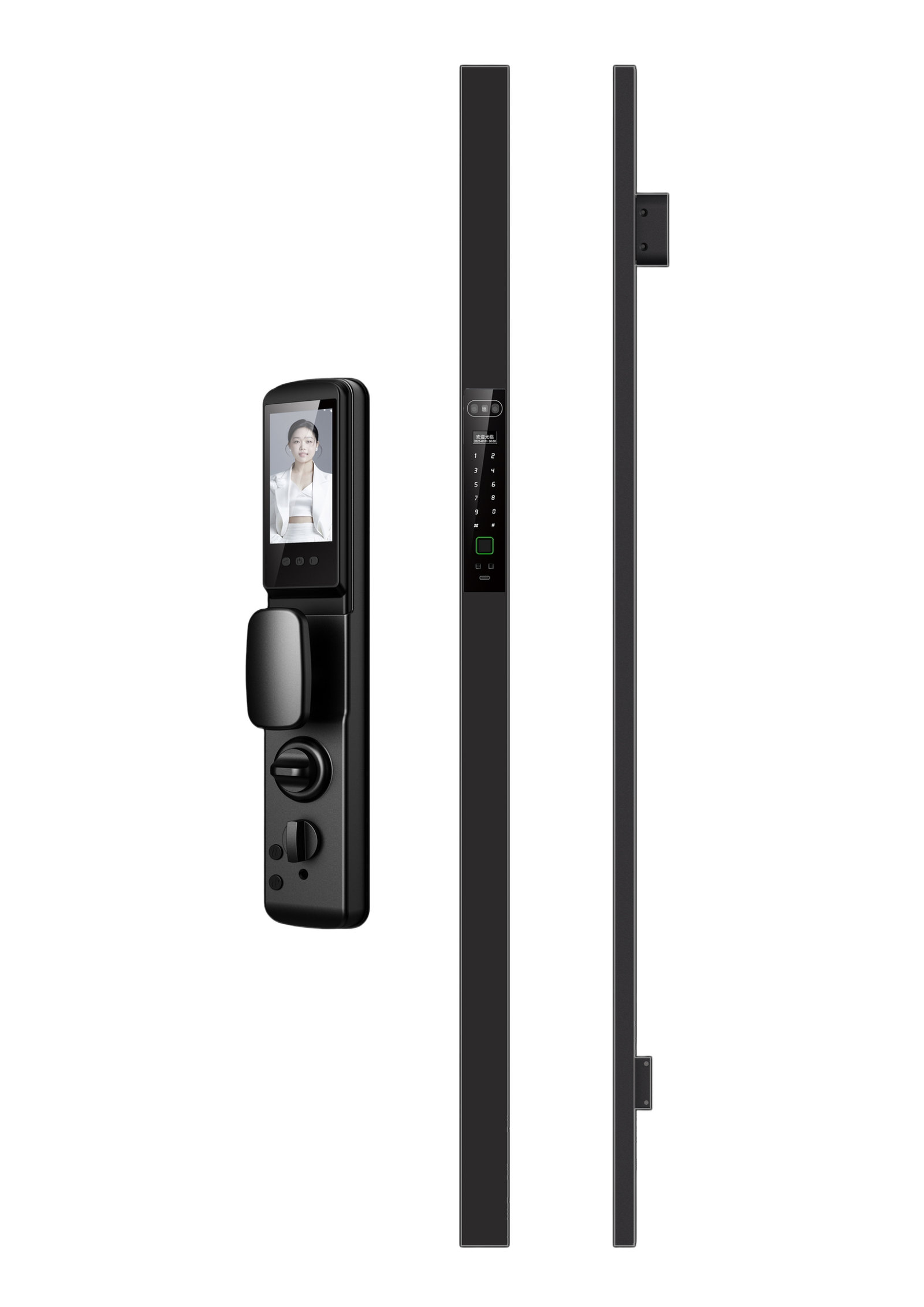 Smart door lock Series 7 Villa 3 feet Slim handle type