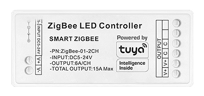 LED Strip Controller 15A (ZigBee - Dim + CCT - 5V–24V)