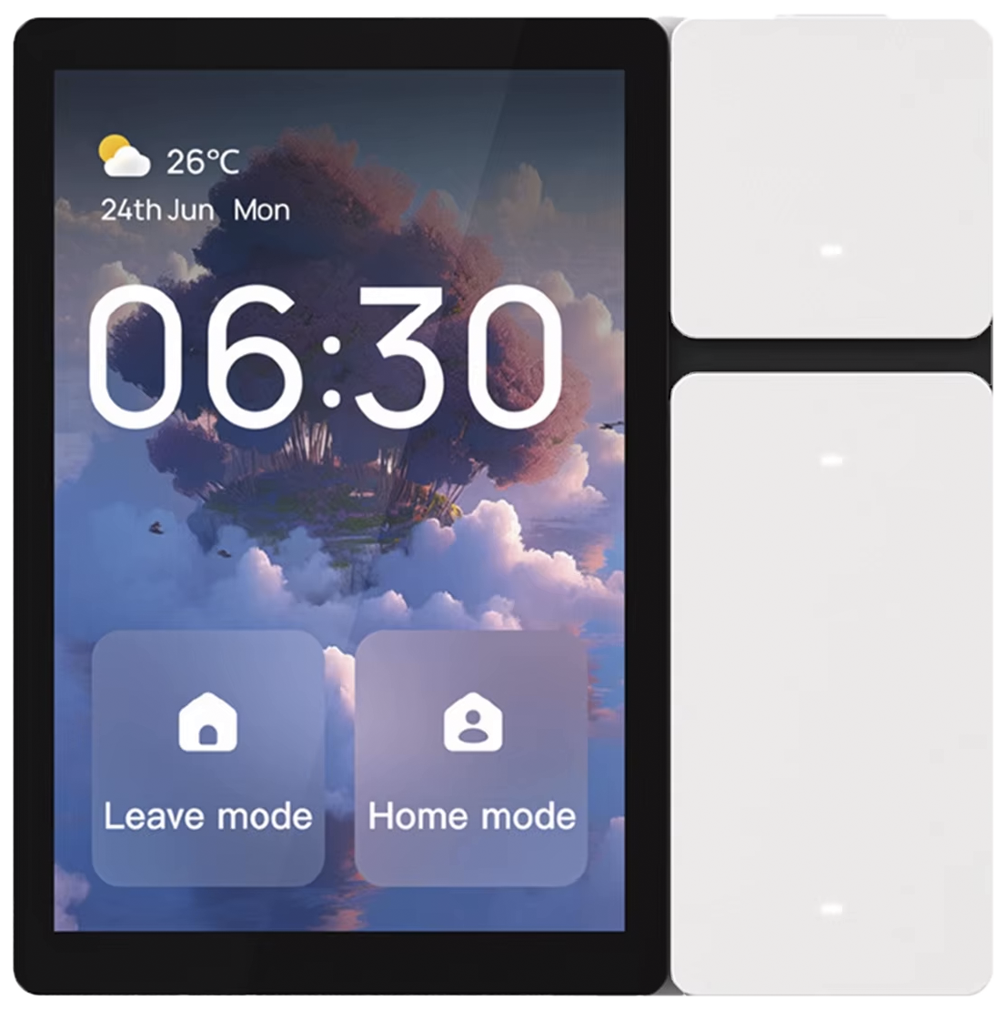 Scene R-85. 3.5 inch Touch Panel (Sigmesh Gateway + IR + VDP + 3 Switch) front