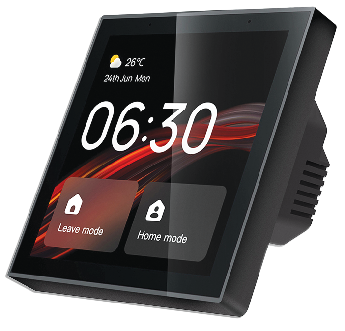 Scene R-86. 4Inch Touch Panel (ZigBee + Sigmesh Gateway + Alexa + VDP)